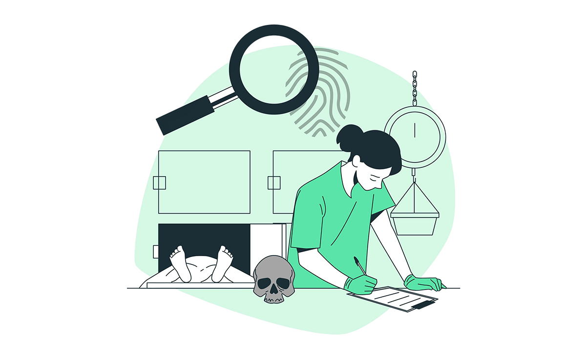 Crime scene investigation training for B.Sc. Forensic students